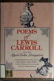 Cover of: Poems of Lewis Carroll