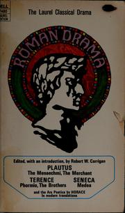 Cover of: Roman drama: in modern translations