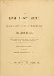 Cover of: Royal Dresden Gallery by A. H. Payne