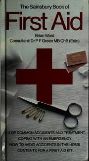 Cover of: The Sainsbury book of first aid