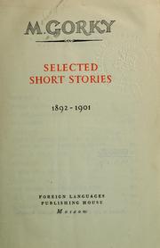 Cover of: Selected short stories: 1892-1901