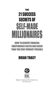 Cover of: 21 Success Secrets