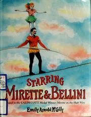 Cover of: Starring Mirette and Bellini