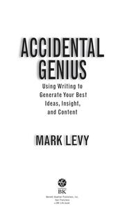 Cover of: Accidental Genius