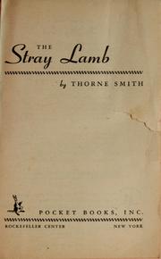 Cover of: The stray lamb