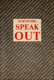 Cover of: Survivors Speak Out