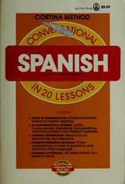 Cover of: Conversational Spanish in 20 lessons