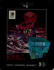 Cover of: Microsoft Excel 7 for Windows 95