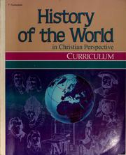 Cover of: History of the world: and world atlas and geography studies eastern gemisphere
