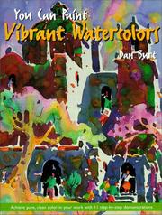 Cover of: You can paint vibrant watercolors