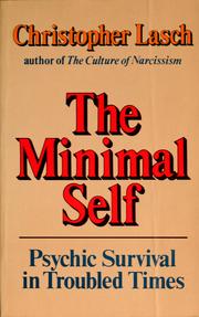 The minimal self by Christopher Lasch