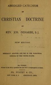 Cover of: Abridged catechism of Christian doctrine