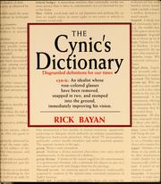 Cover of: The cynic's dictionary