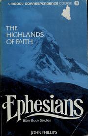 Cover of: Ephesians by H. A. Ironside