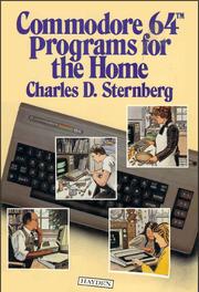 Cover of: Commodore 64 Programs for the Home