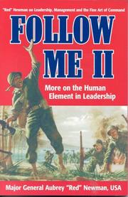 Cover of: Follow Me II: More on the Human Element in Leadership (Follow Me)