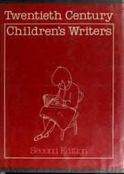 Cover of: Twentieth-century children's writers