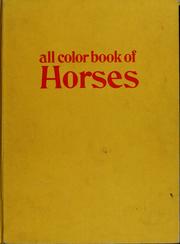 Cover of: All color book of horses