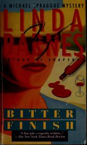 Cover of: Bitter finish