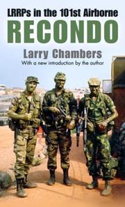 Cover of: Recondo by Larry Chambers
