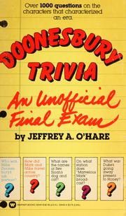 Cover of: Doonesbury trivia: an unofficial final exam