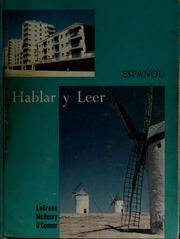 Cover of: Español: Hablar y leer
