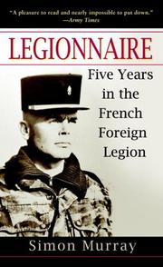 Cover of: Legionnaire | Simon Murray