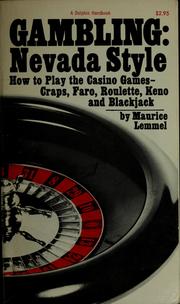 Cover of: Gambling ; Nevada style