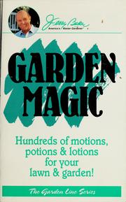 Cover of: Garden magic by Jerry Baker