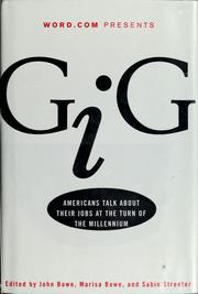 Cover of: Gig