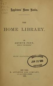 Cover of: The home library