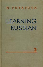 Cover of: Learning Russian by Nina F. Potapova