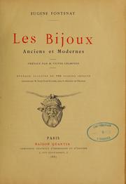 Cover of: Les bijoux, anciens et modernes