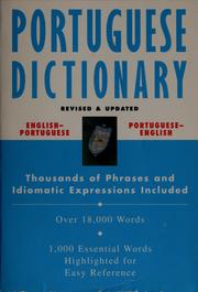 Cover of: Portuguese dictionary