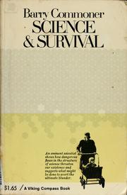Cover of: Science and survival