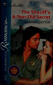 Cover of: The sheriff's 6-year-old secret