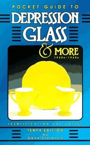 Cover of: Pocket Guide to Depression Glass & More 1920S-1960s: 1920S-1960s (Pocket Guide to Depression Glass & More)