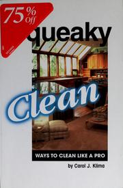 Cover of: Squeaky clean