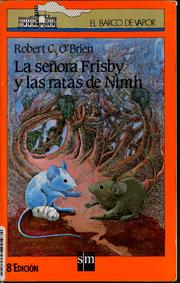 Cover of: La Señora Frisby y las ratas de Nimh