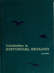 Cover of: Introduction to historical geology.