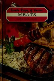 Cover of: Favorite recipes of America