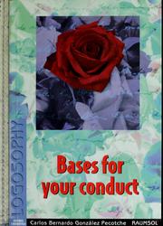 Cover of: Bases for your conduct