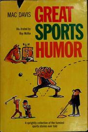 Cover of: Great sports humor. by Mac Davis