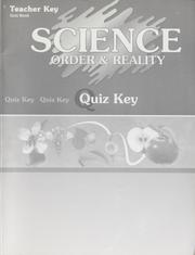 Cover of: Science: order & reality : student test booklet