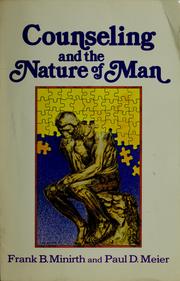 Cover of: Counseling and the nature of man