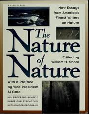 Cover of: The Nature of nature: new essays from America's finest writers on nature