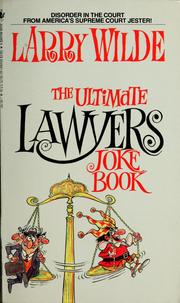 Cover of: The ultimate lawyers joke book