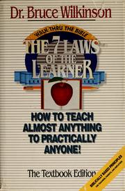 Cover of: The 7 laws of the learner