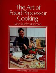 Cover of: The art of food processor cooking