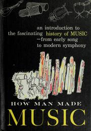 How man made music by Fannie R. Buchanan